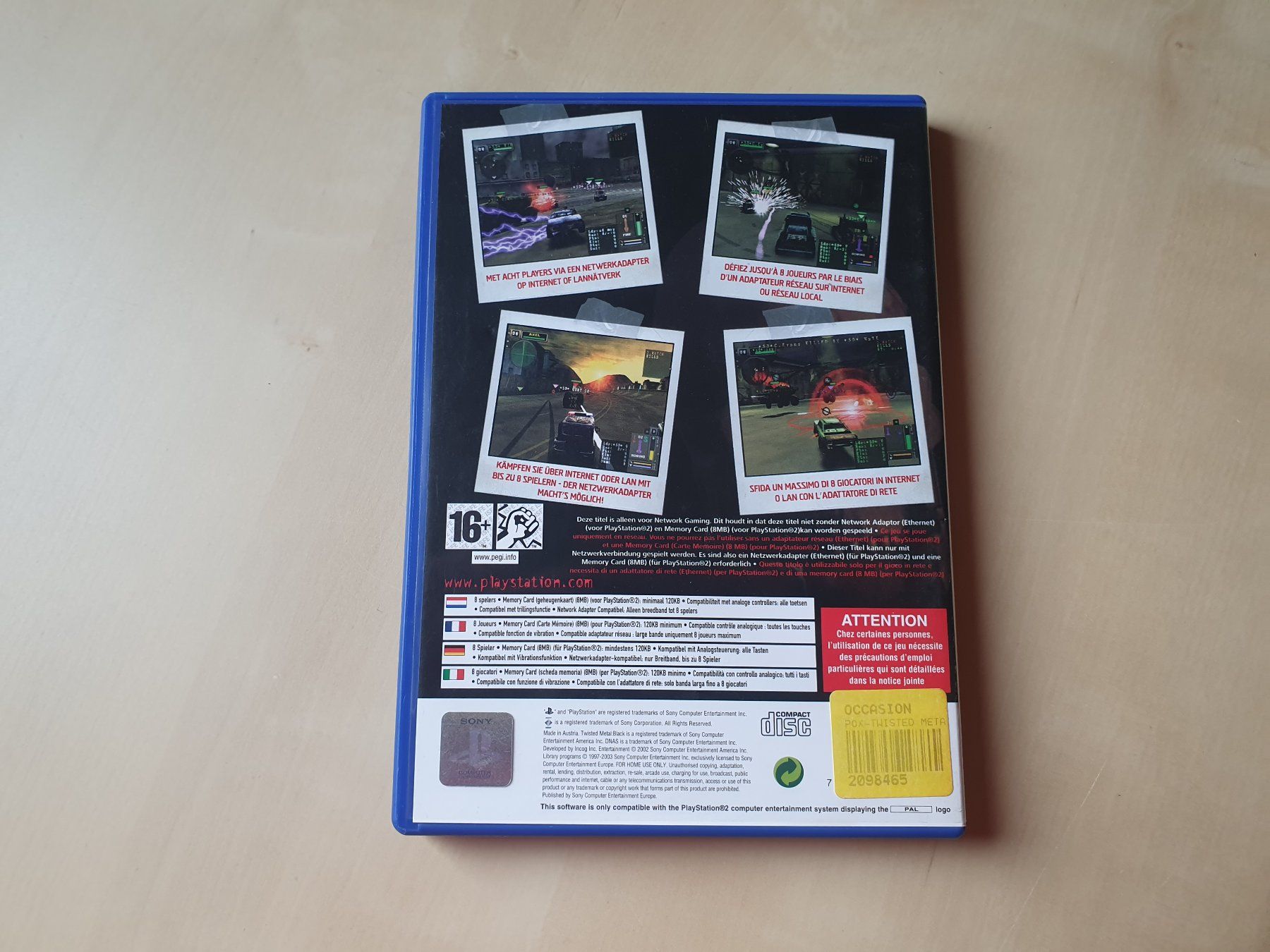 Sony Spiele: Twisted Metal: Black online – Gebraucht aus Stansstad von collectorsshop 1