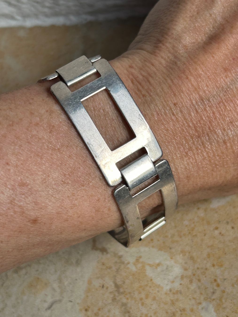 Bracelets: Armband silbern Vintage Design. 18.5cm – D'occasion à Laufen par Bellavitaboom