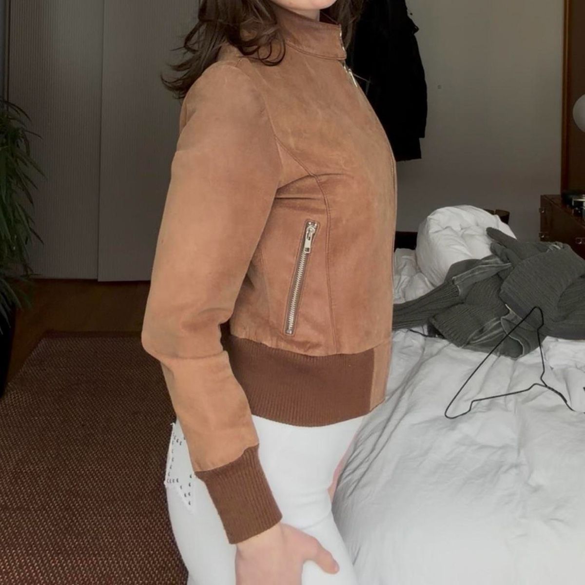 Jacken: Wunderschöne Wildlederjacke, Herbst Chic! 36/S – Gebraucht aus Basel von Lara0104 3