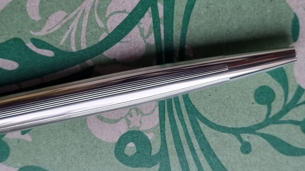 Caran D'Ache Penna & Evidenziatori: 2 Stylos Caran d'Ache vintage (1980) argentés – Usato da Genève venduto da pao_8srw 1