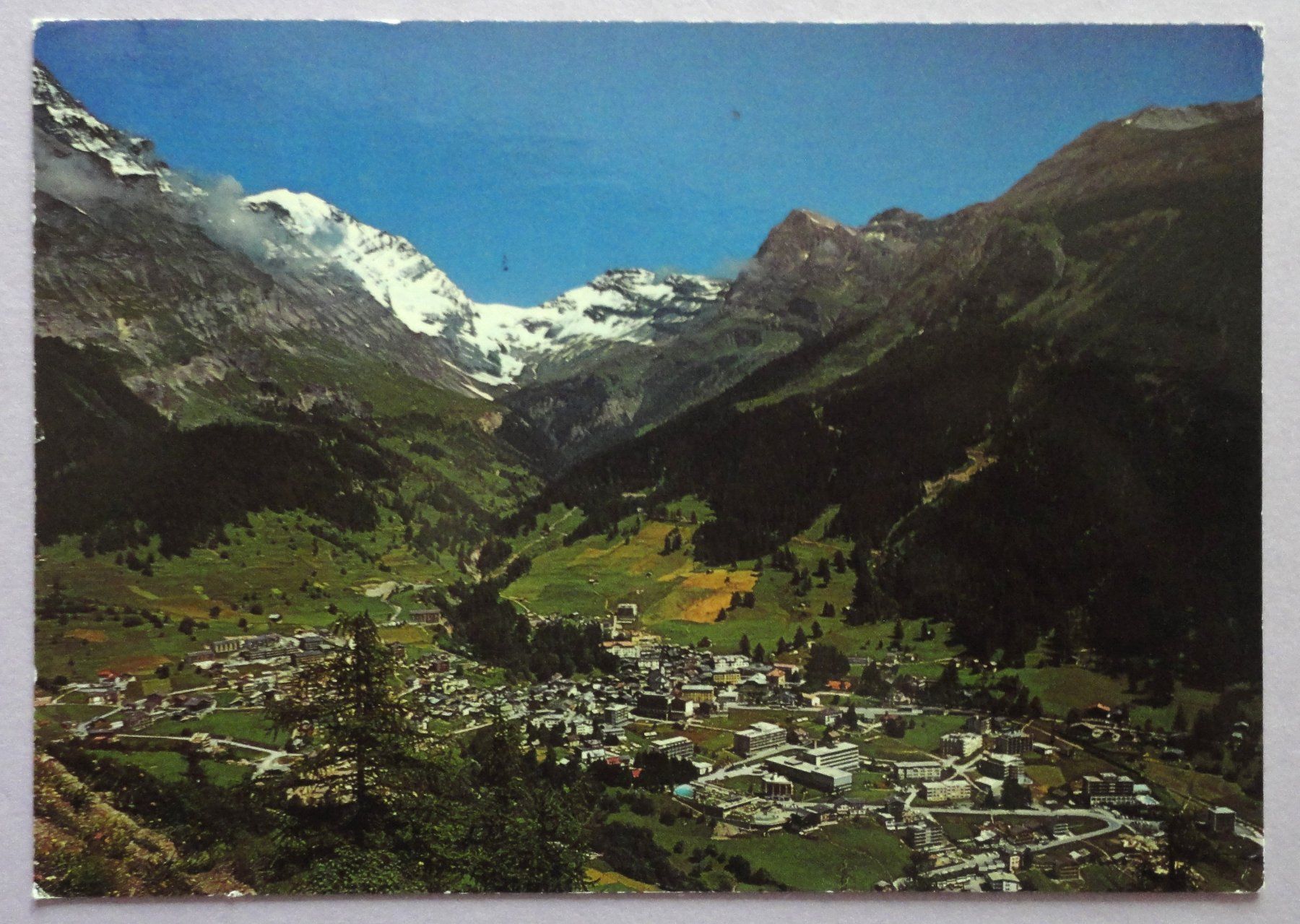 Ansichtskarten: Leukerbad 1401 m - Loèche les Bains – Gebraucht aus Fétigny von Billy2miny