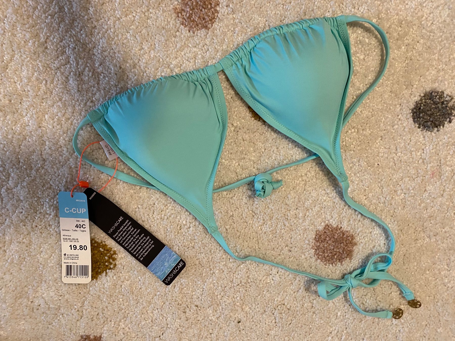 Migros Costumi da bagno & Bikini: Bikini Oberteil Migros – Nuovo e nell'imballaggio originale da Summaprada venduto da hirschuh506