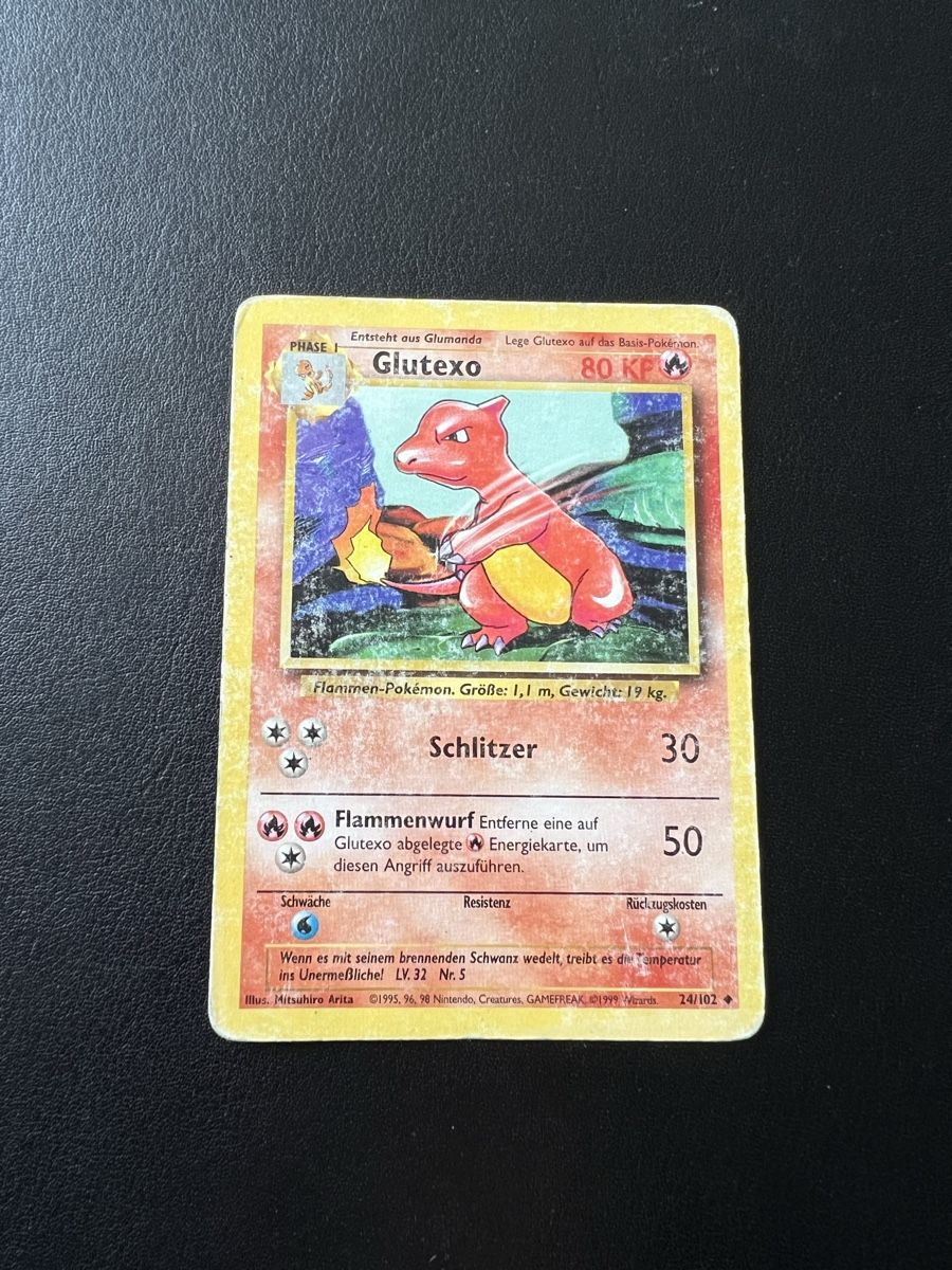 Pokémon Carte collezionabili: Pokemonkarte Glutexo Deutsch Base Set – Usato da Willisau venduto da Neiro77