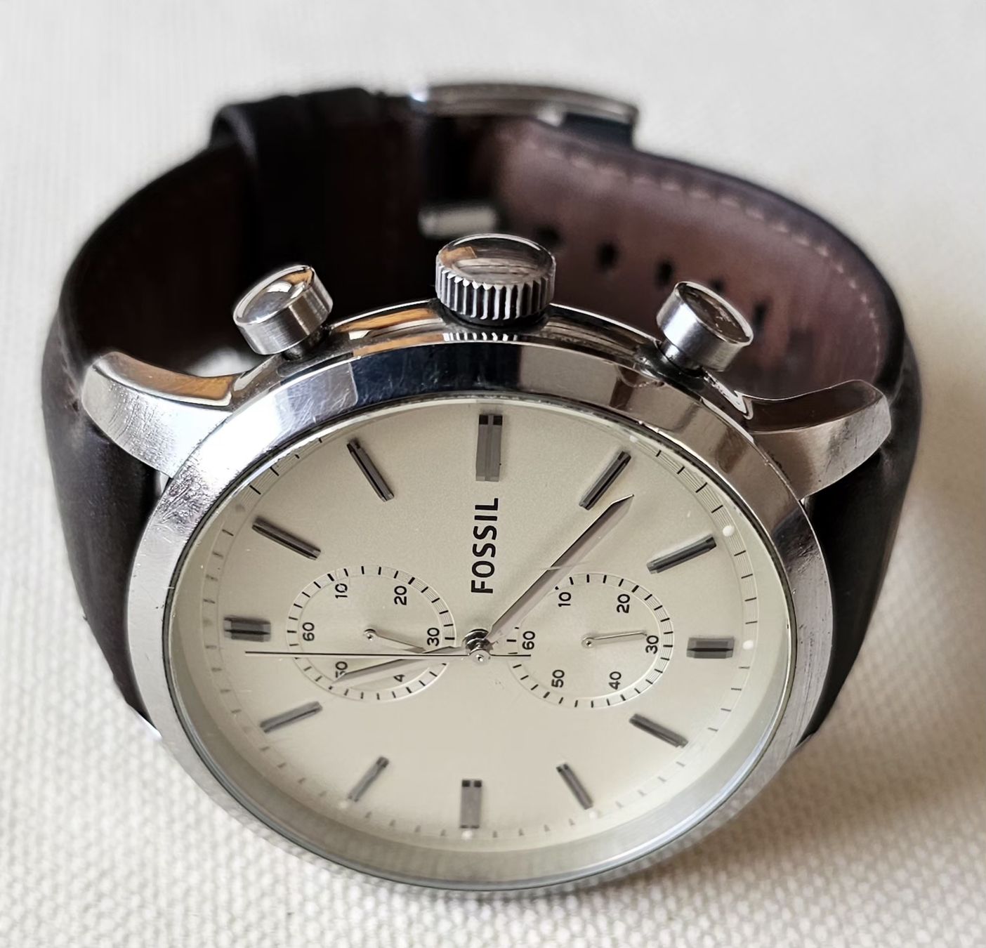 Fossil Orologi: FOSSIL Chronograph Herrenuhr 50mm – Usato da Speicher venduto da Lemore 3