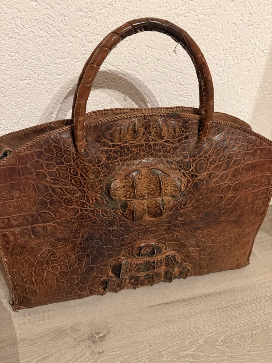 Taschen: Handtasche Krokodil Leder – Gebraucht aus Tennwil von Zenayda 1