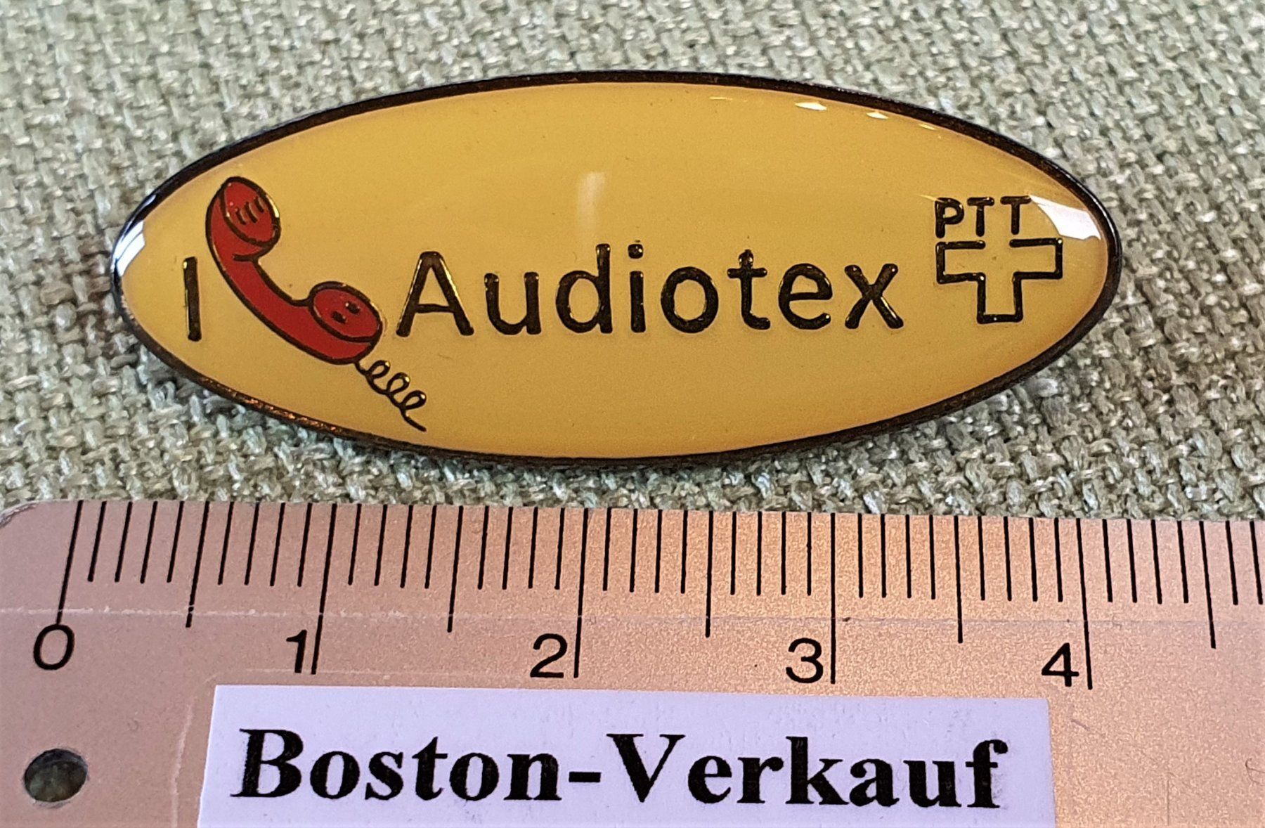 Spille: A499 Pin PTT Telefon Audiotex - Die Post – Usato da Reinach BL venduto da Boston-Verkauf 1