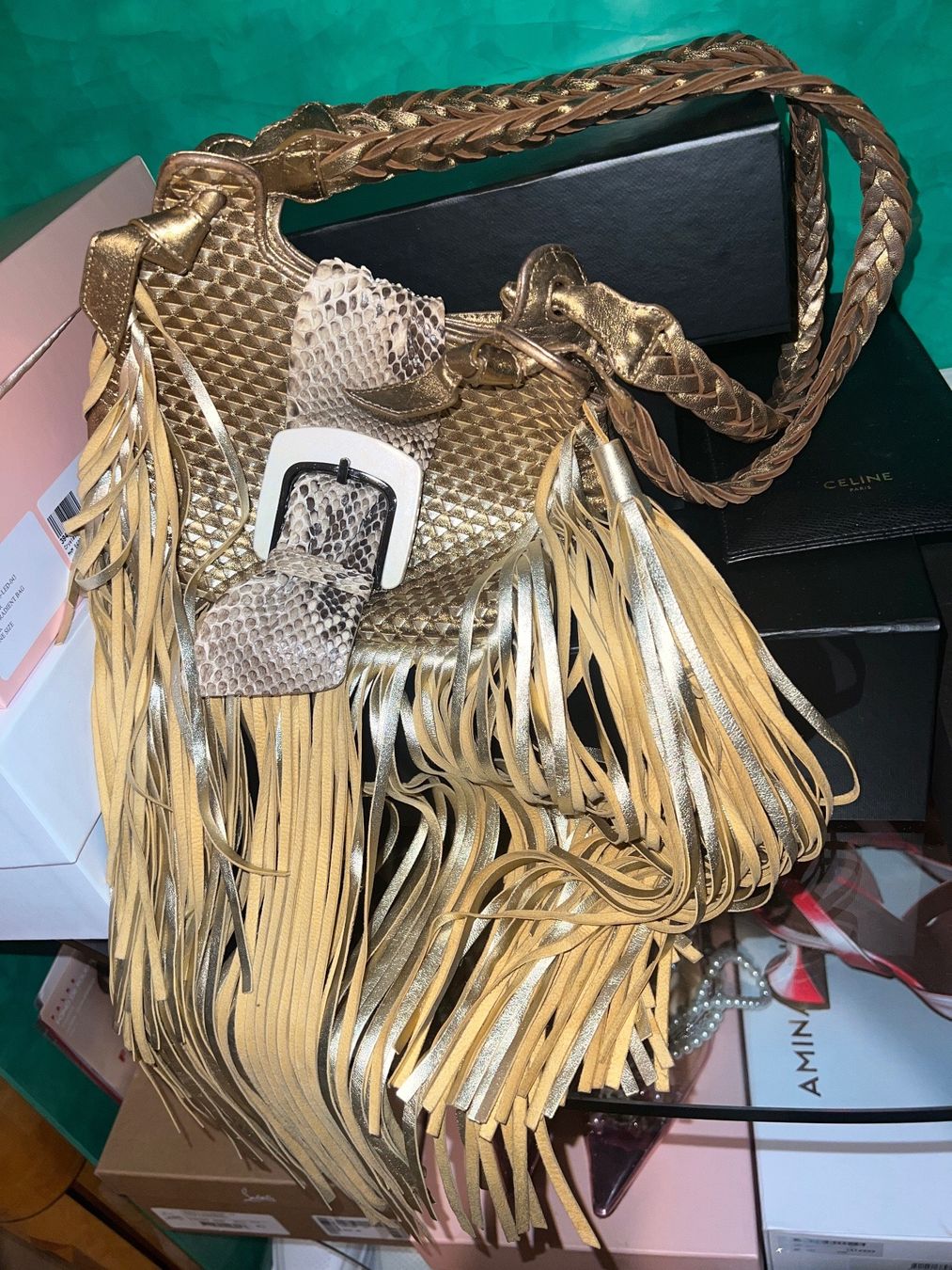 Borse da donna: Emanuel Ungaro vintage shoulder bag – Usato da Genève venduto da val_rp9x 6
