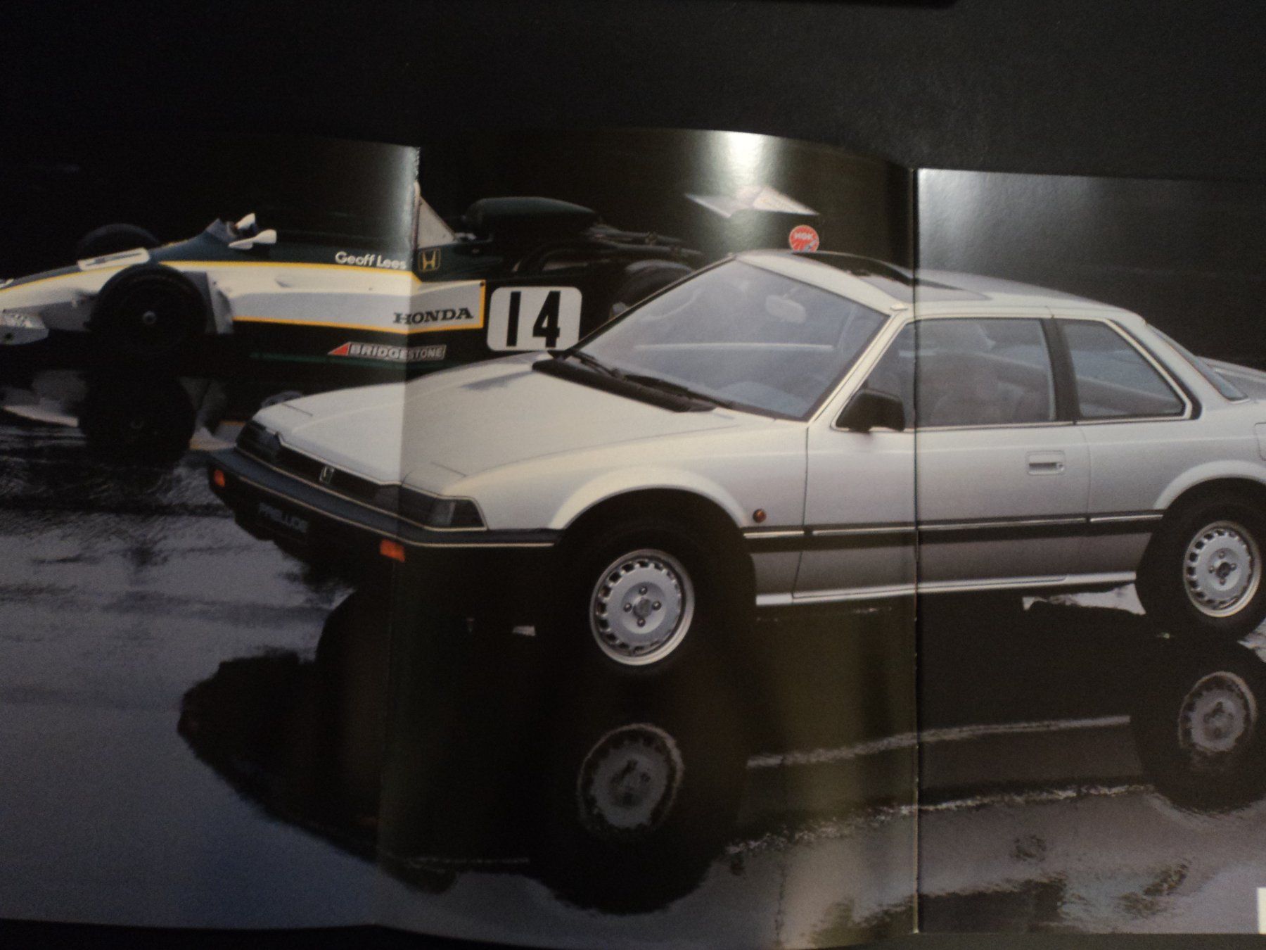 Honda Documenti: Prospekt Honda Prelude  ca.1982 mit EX – Usato da Schwarzenburg venduto da modelCARama 1