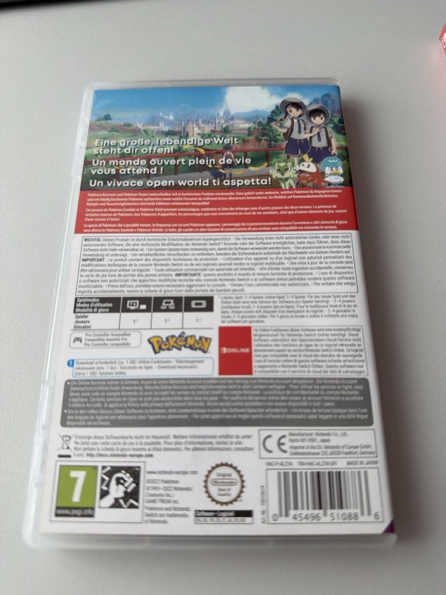 Pokémon Jeux: Pokemon Purpur, Deutsch – D'occasion à Staad SG par bal_pl6x 2