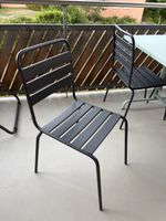 Giardimo Lab Gartenstühle Metall 4 Stück