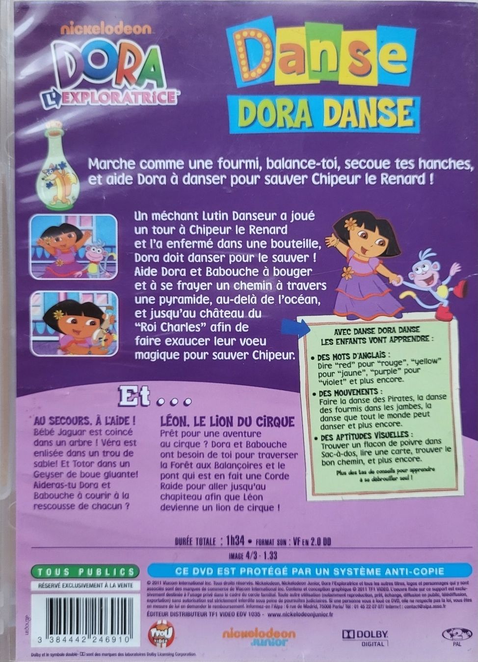 Tutti i DVDs: Dora danse – Usato da Blonay venduto da Samvil 1