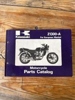 Kawasaki Z1300-A Parts Catalog for European Market 44 charac