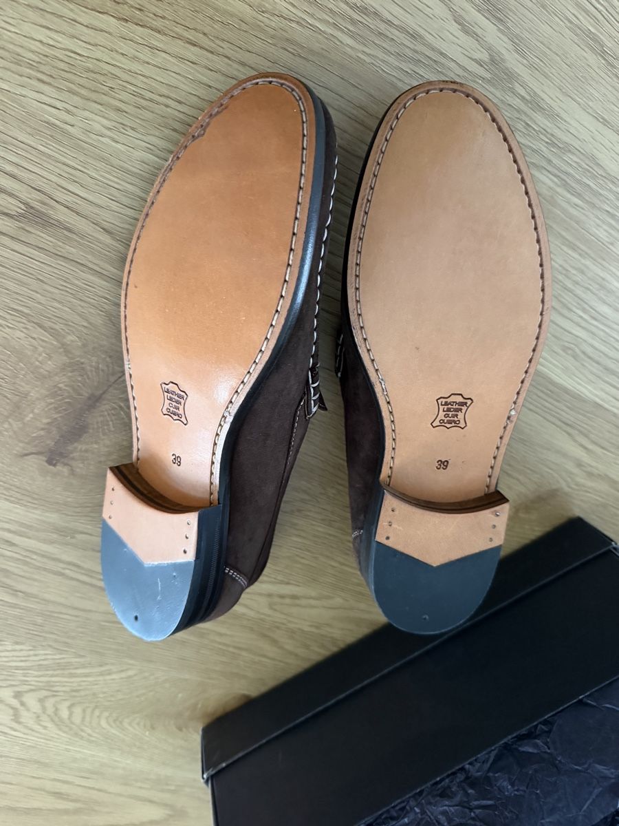 Damenschuhe: Robertino Slipper dunkelbraun – Neu (gemäss Beschreibung) aus Baden von KochMar80 1