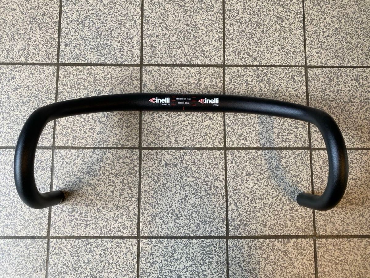 Cinelli Pezzi di ricambio: Cinelli Pista Alu Lenker 42 cm – Nuovo e nell'imballaggio originale da Bern venduto da TacTac_Cycling