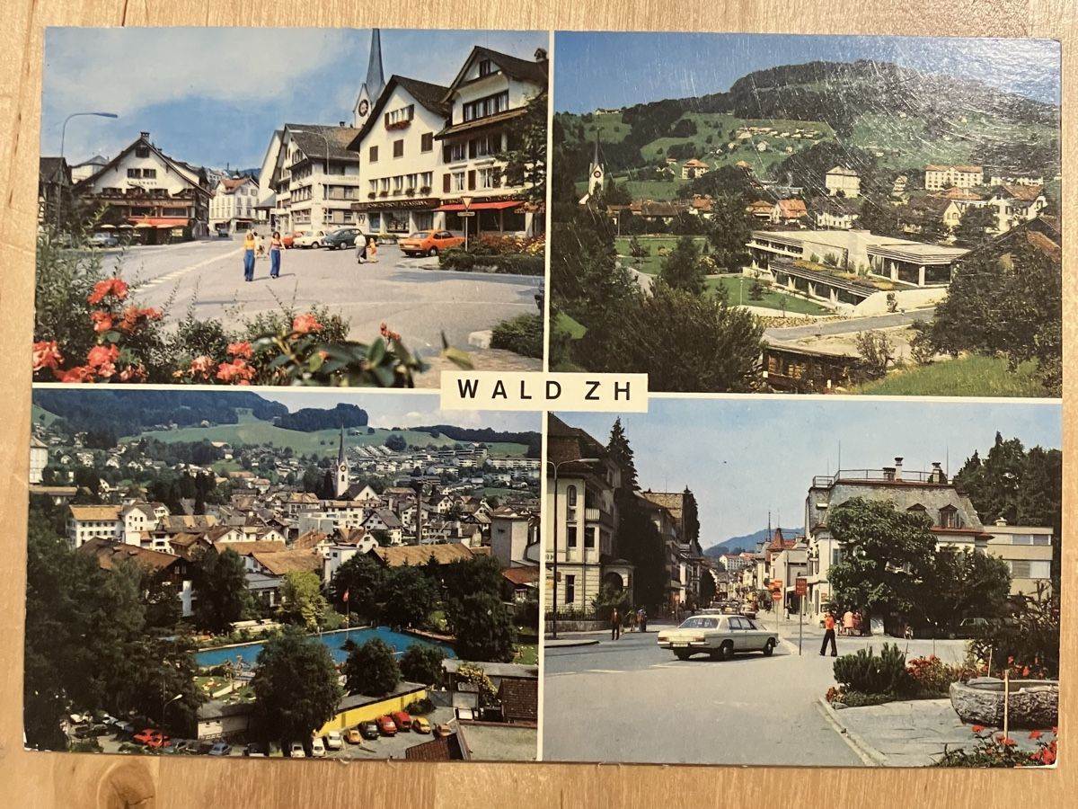 Cartoline postali: Alte Ansichtskarte von Wald ZH – Usato da Bauma venduto da Baumer71