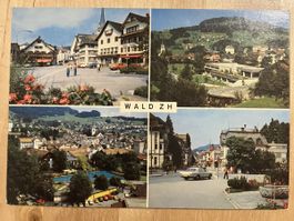 Alte Ansichtskarte von Wald ZH