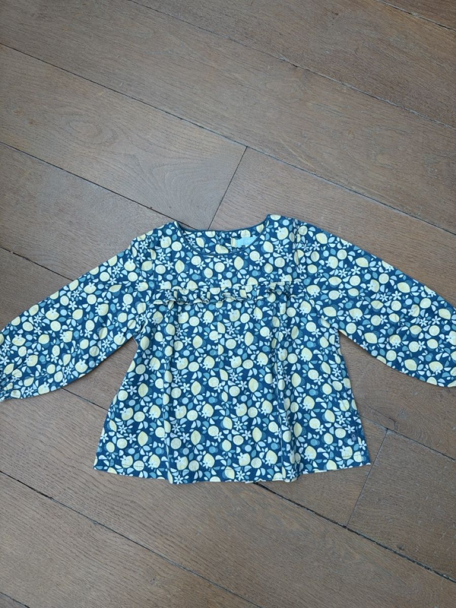 Okaidi Camicette, T-shirt & Top: Okaïdi blouse 86 – Usato da Cartigny venduto da l.luckuit 1