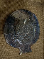 4 Teller der Marke Arcoroc in Kobald Blau