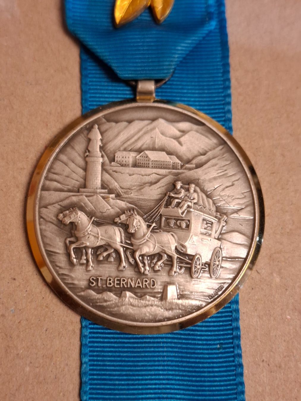 Medaglie: St. Bernard Postkutsche (y418) – Usato da Schwanden GL venduto da Suvorov