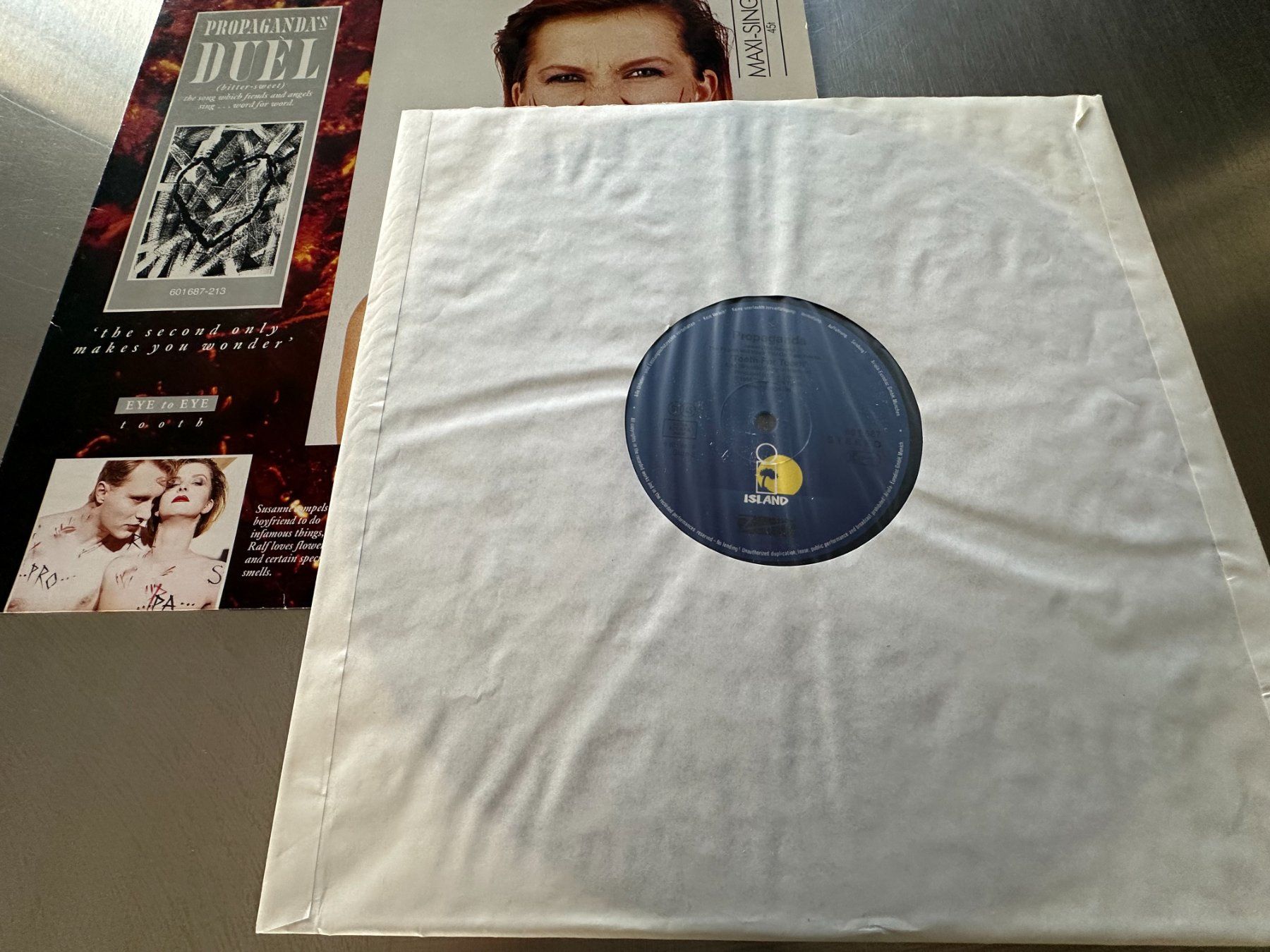 Dischi in vinile: PROPAGANDA 12 DUEL – Usato da Sion venduto da jaipur1401 2