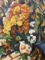 Blumenstillleben, Öl auf Leinwand, Top Zustand,