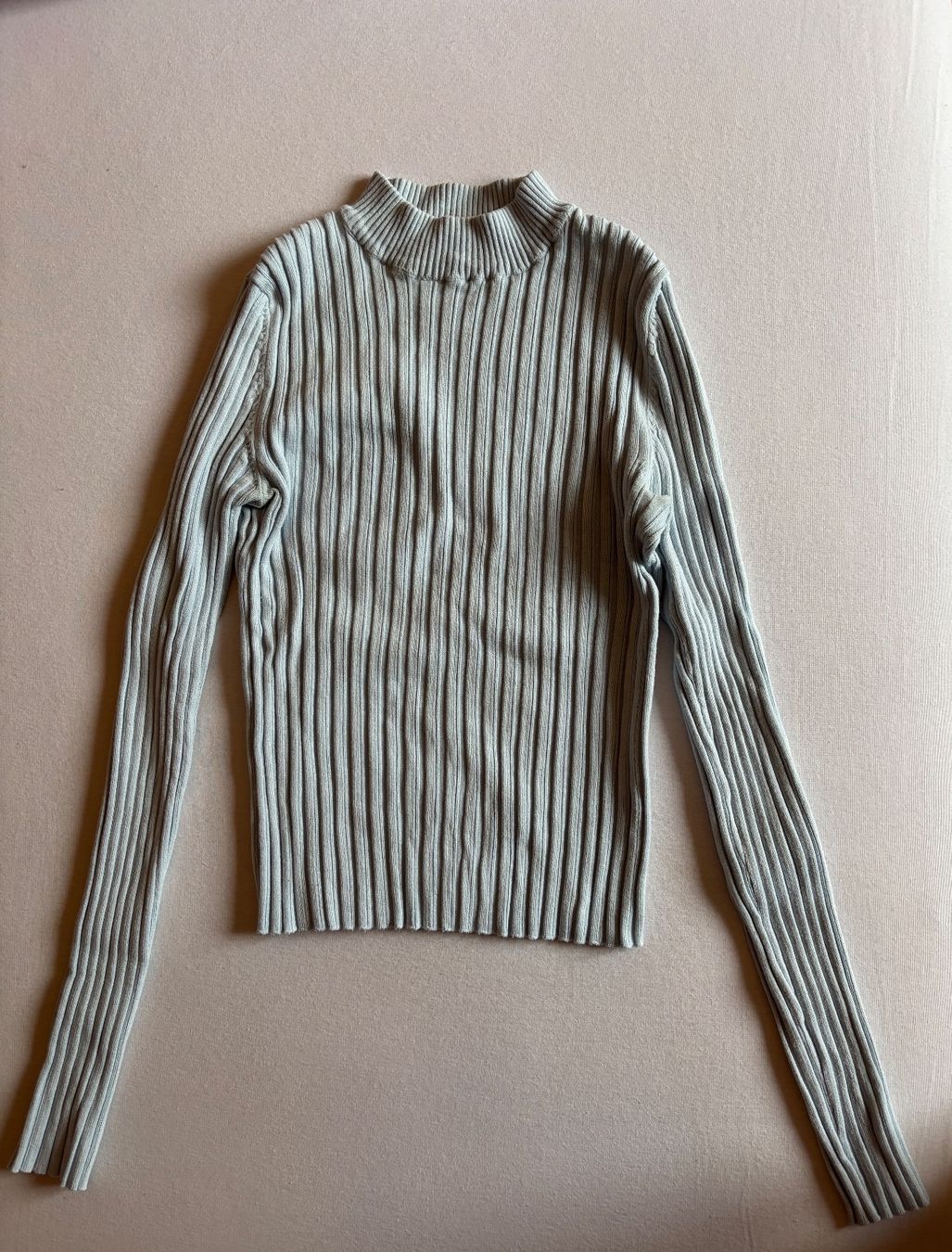 Bershka Camicette, T-shirt & Top: Blaues Langarmshirt – Usato da Luzern venduto da julopaji 1