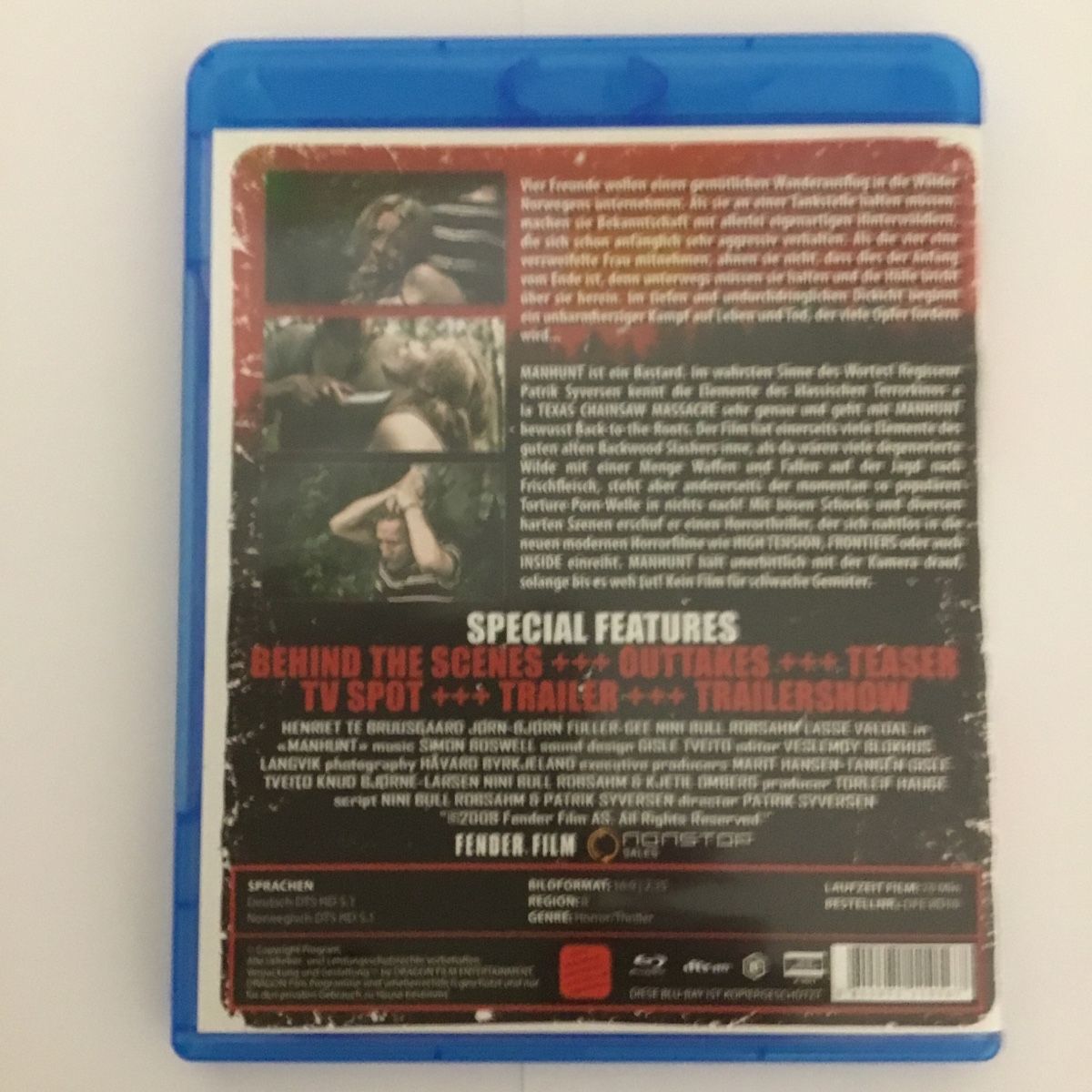 Tutti i DVDs: Manhunt Backwoods Massacre Blu Ray Vergriffen – Nuovo (secondo la descrizione) da Blauen venduto da sternchen66 1