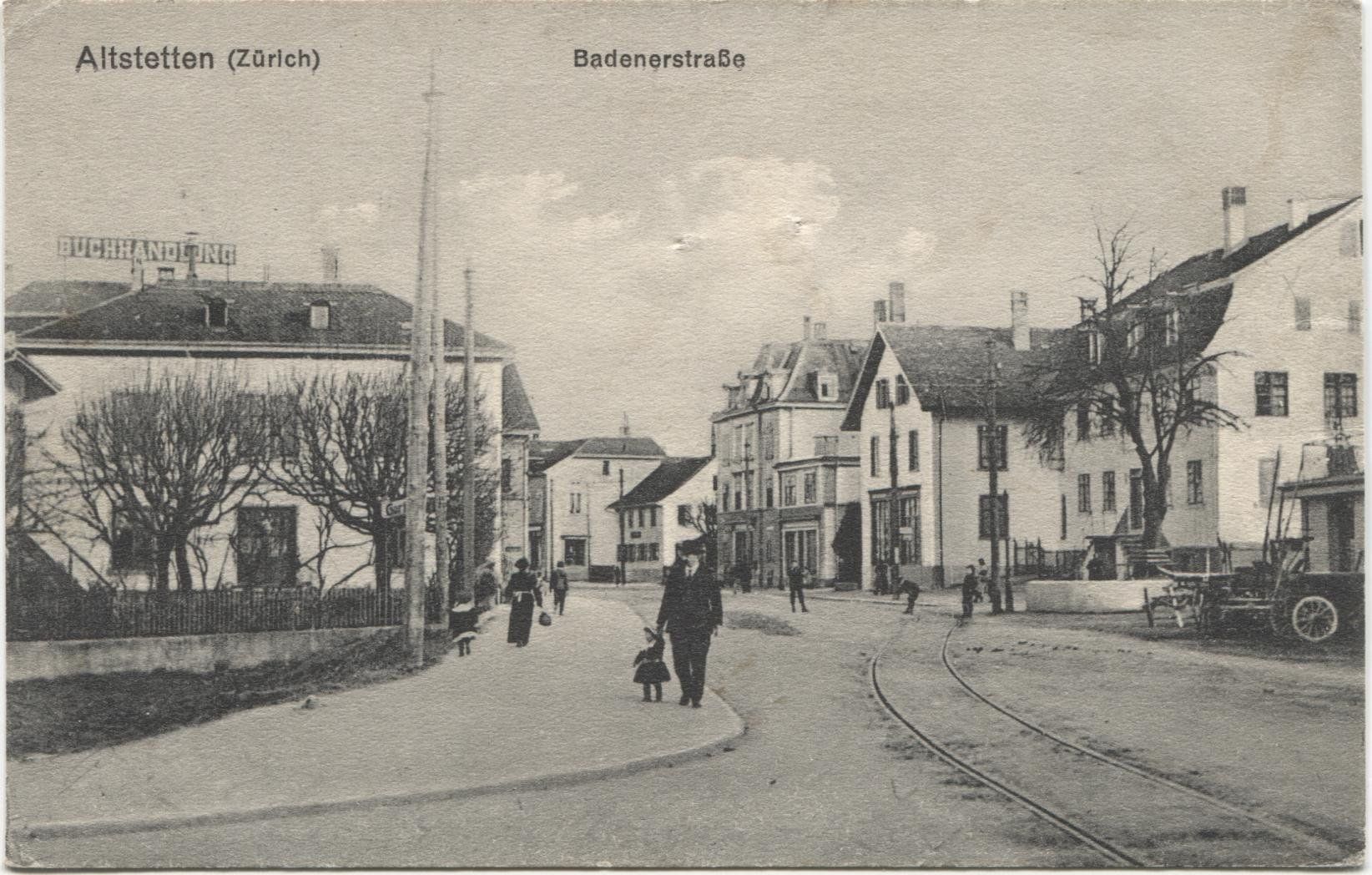 Cartoline postali: ALTSTETTEN ZH 1915 – Usato da Rothrist venduto da Clanx
