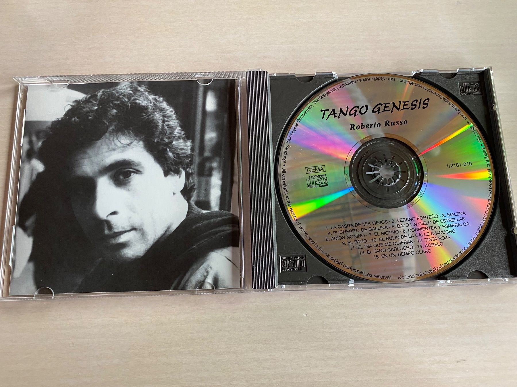 CD: Roberto Russo - Tangoo Genesis – Usato da Oberried Brienz venduto da Chyara 2