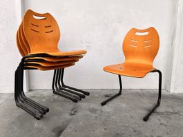 Vintage Freischwinger Stühle 