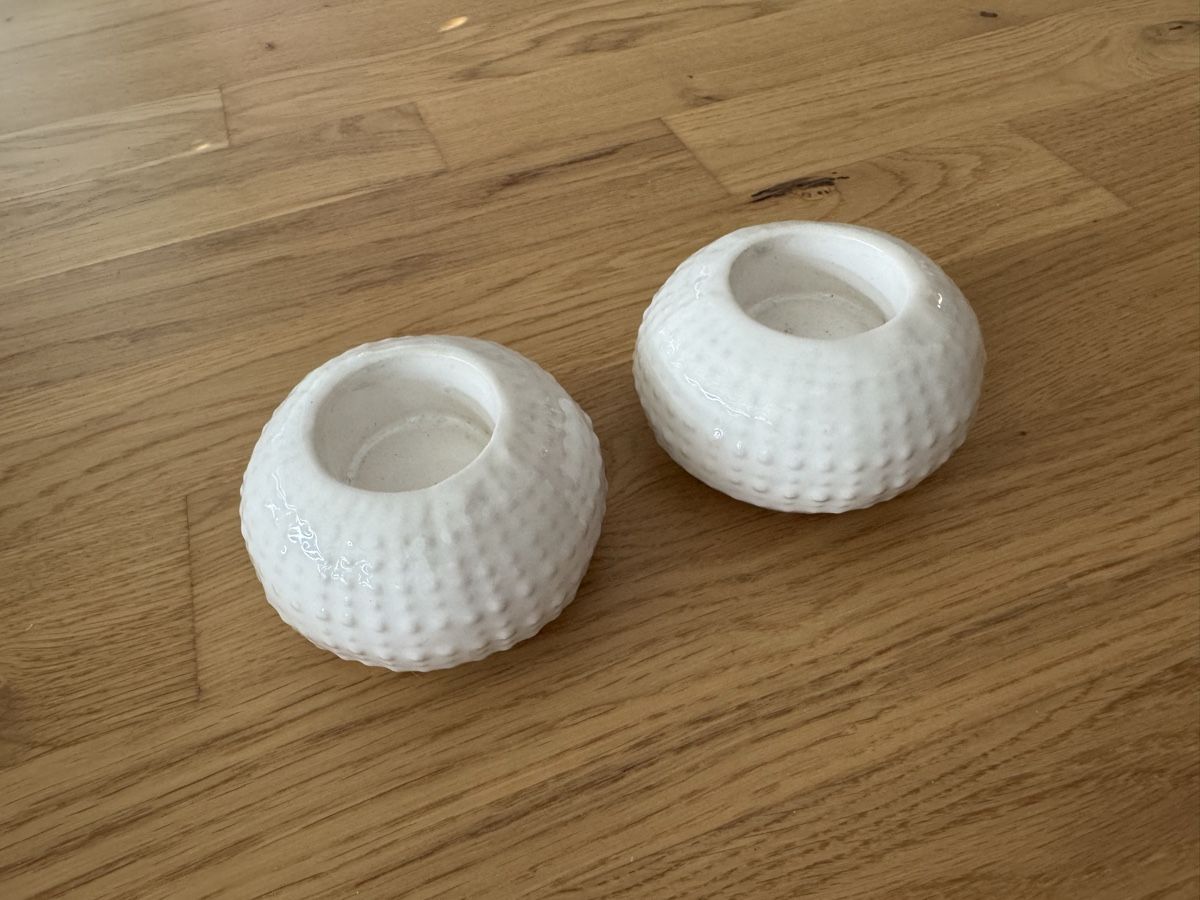 Candele: 2 Kerzenhalter weiss 1 Duftkerze Hello Spring Set – Nuovo (secondo la descrizione) da Zug venduto da fpv.stef 5
