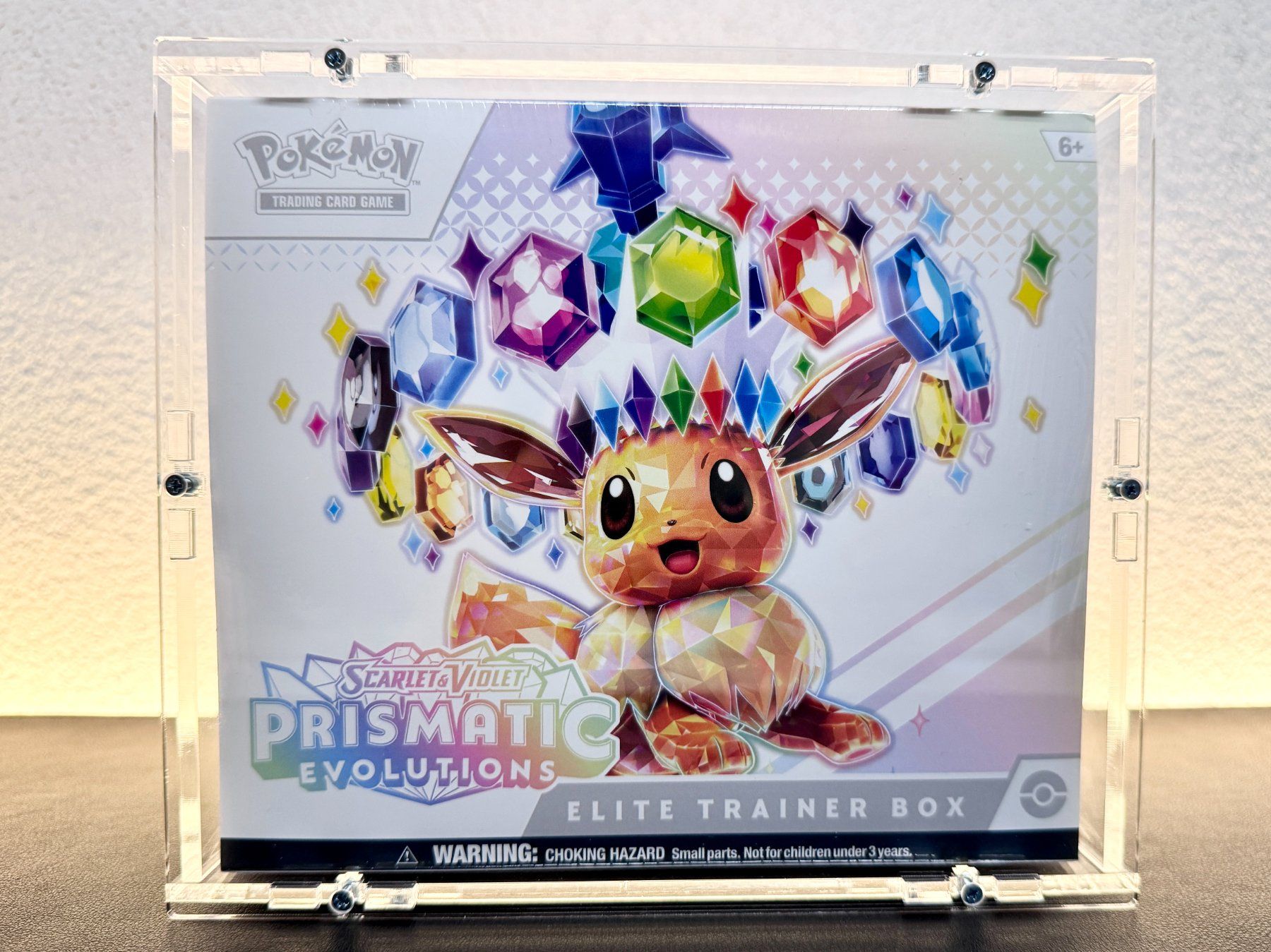Pokémon Sammelbilder & Trading cards: Pokémon Prismatic Evolutions ETB EN OVP + Acrylbox – Neu und originalverpackt aus Schlatt TG von catch_up