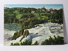Schaffhausen , Rheinfall mit Neuhausen
