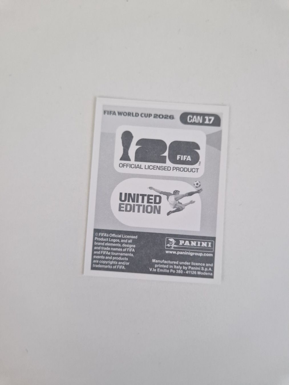 Panini Sammelbilder & Trading cards: Panini Sticker CAN17 – Neu (gemäss Beschreibung) aus Stüsslingen von white_angel86 1