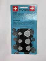 SYRO Münzbox für Schweizer Franken neu in Verpackung