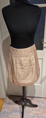 Schicker Ballonrock Gr. 34 Beige Gold Designers Remix collec