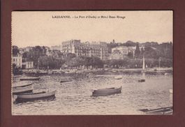 LAUSANNE - Ouchy - Hôtel Beau-Rivage - 1916