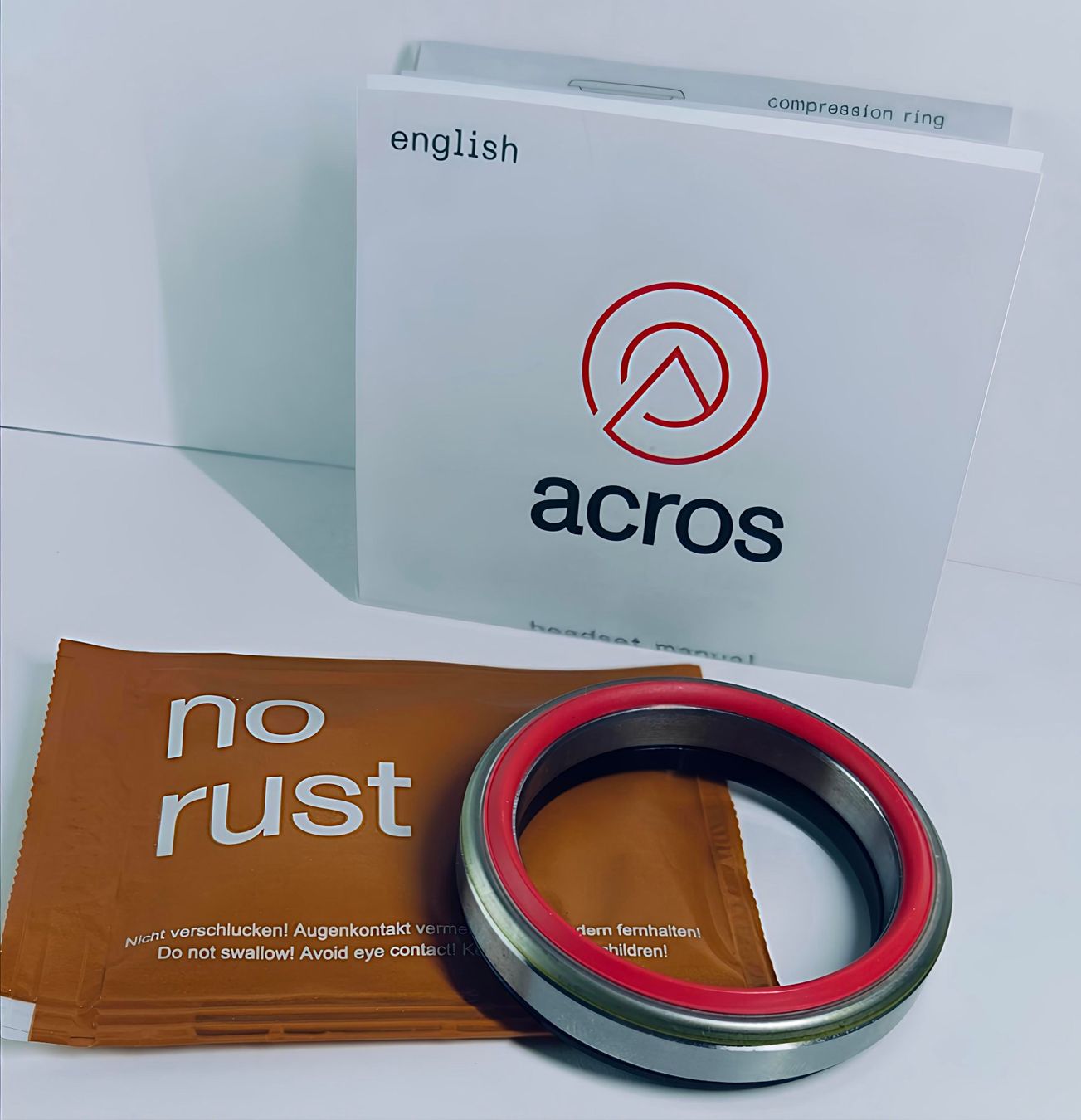 Pezzi di ricambio: Acros Steuersatz IS52 integrierte Kabelführung mit Deckel – Nuovo (secondo la descrizione) da Zürich venduto da iocast 2
