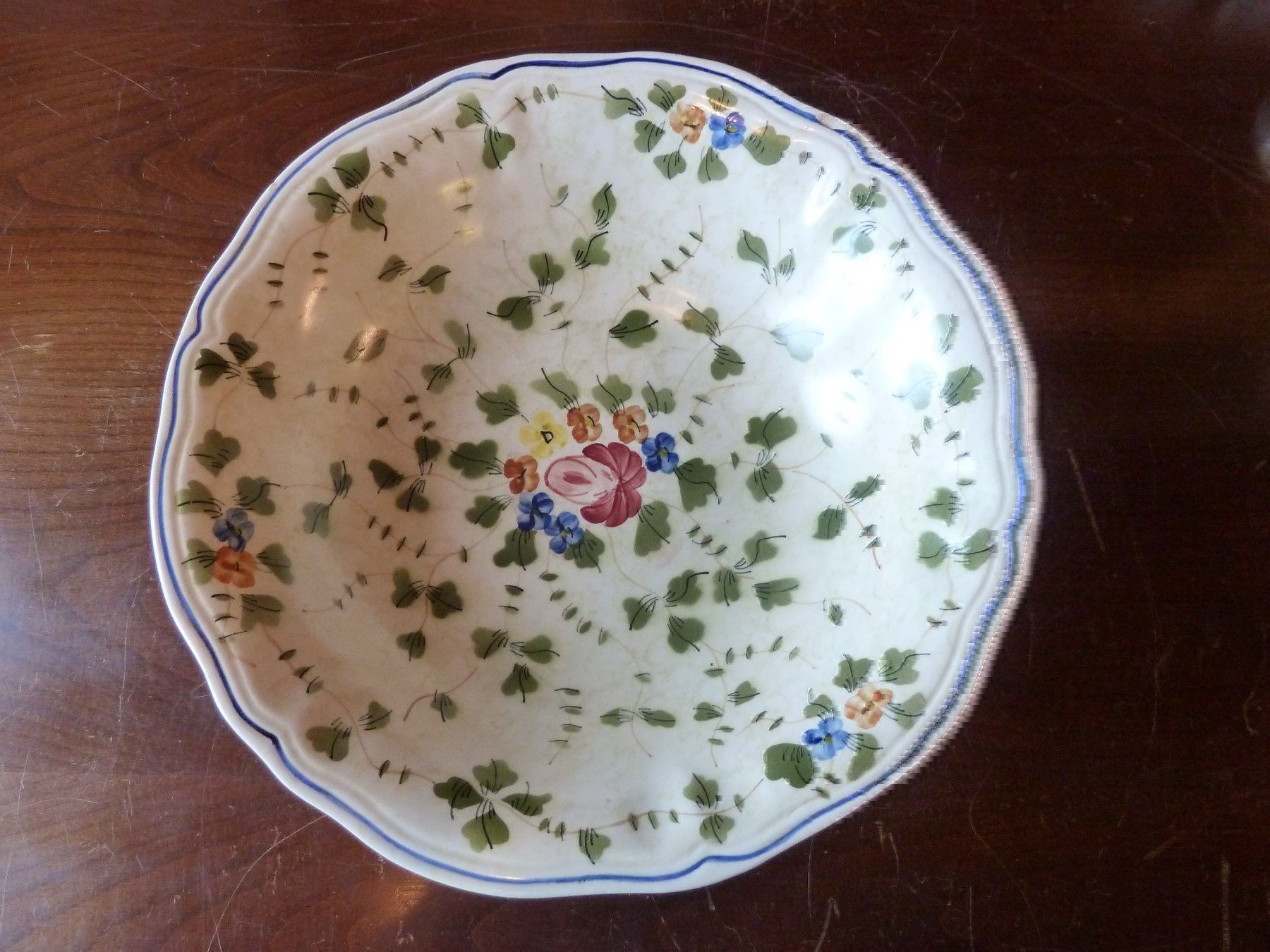 Plateaux: Fusschale Keramik – D'occasion à Bure par 1319 3