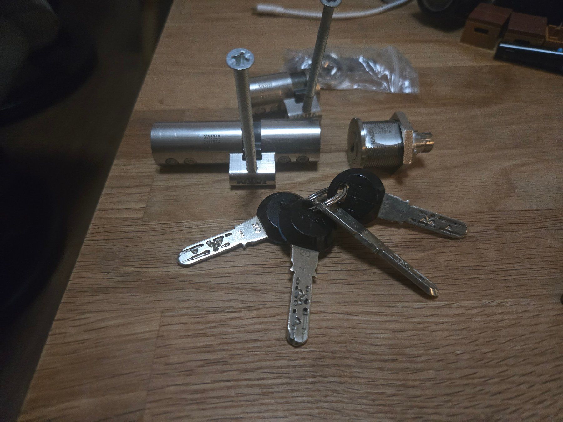 Kaba Cilindri per serratura: KABA 20 Zylinderset mit Smartkeys – Usato da Egg (Flawil) venduto da cyrillswiss12 1