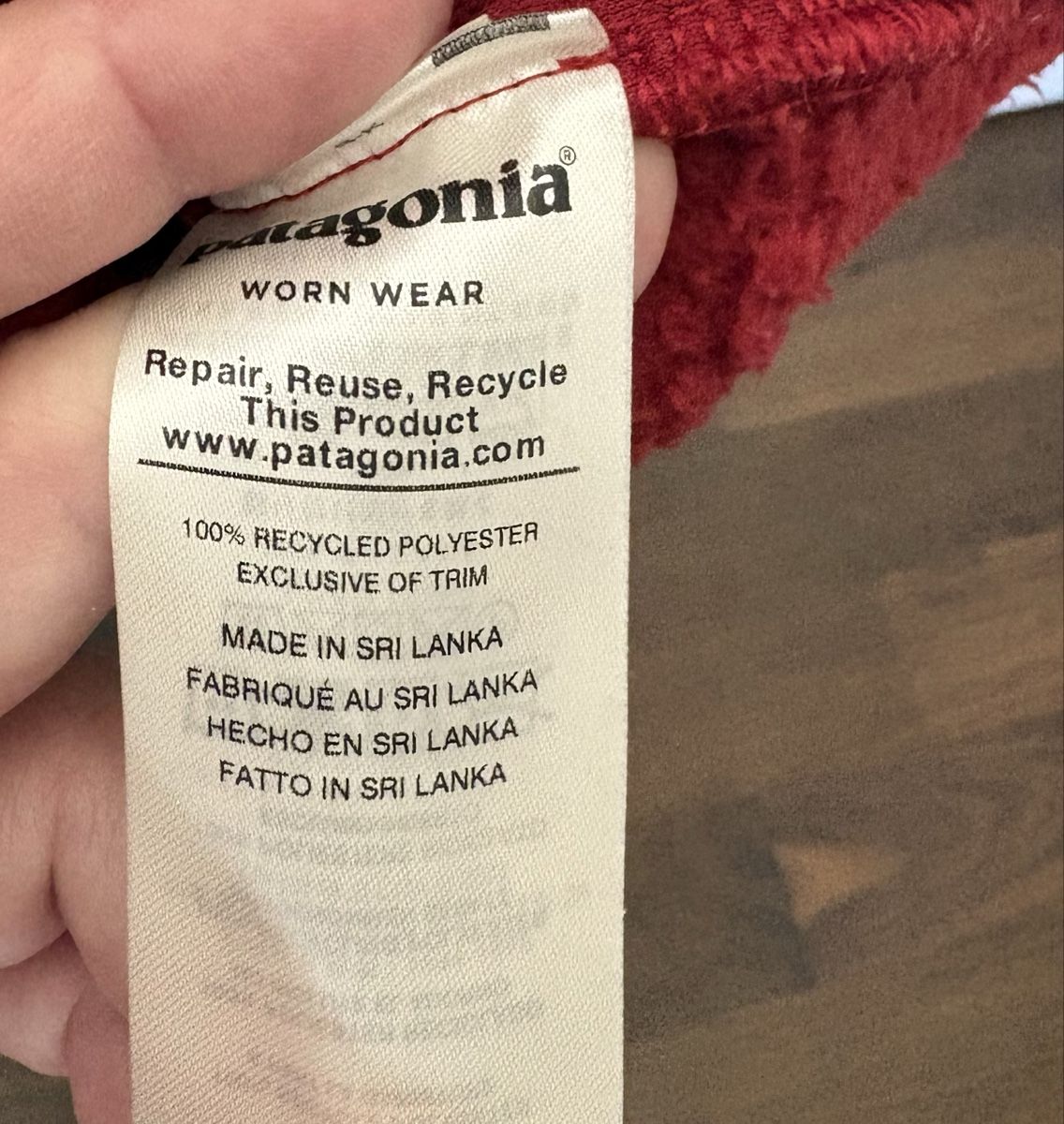 Patagonia Maglioni & Felpe: Patagonia Fleece Pullover rot Gr. L – Usato da Baden venduto da est_92cz 6