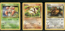 Vintage Pokémon Karte Jungle EN 1999 Lot of 3