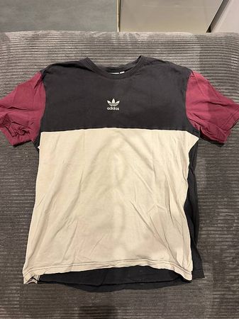 Adidas Originals T-Shirt Herren schwarz Gr. M Trefoil