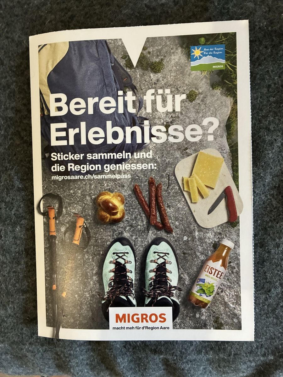 Migros Timbres & points: Migros Aare Sticker Sammlung 25 Stk. – Neuf (Voir description) à Bergdietikon par parfume
