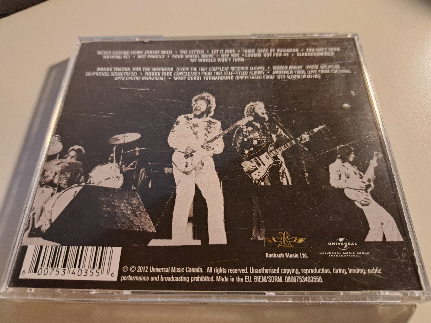 CD: BACHMAN - TURNER -- Overdrive 40th Anniversary – Usato da Wichtrach venduto da LuckyLuke69 1