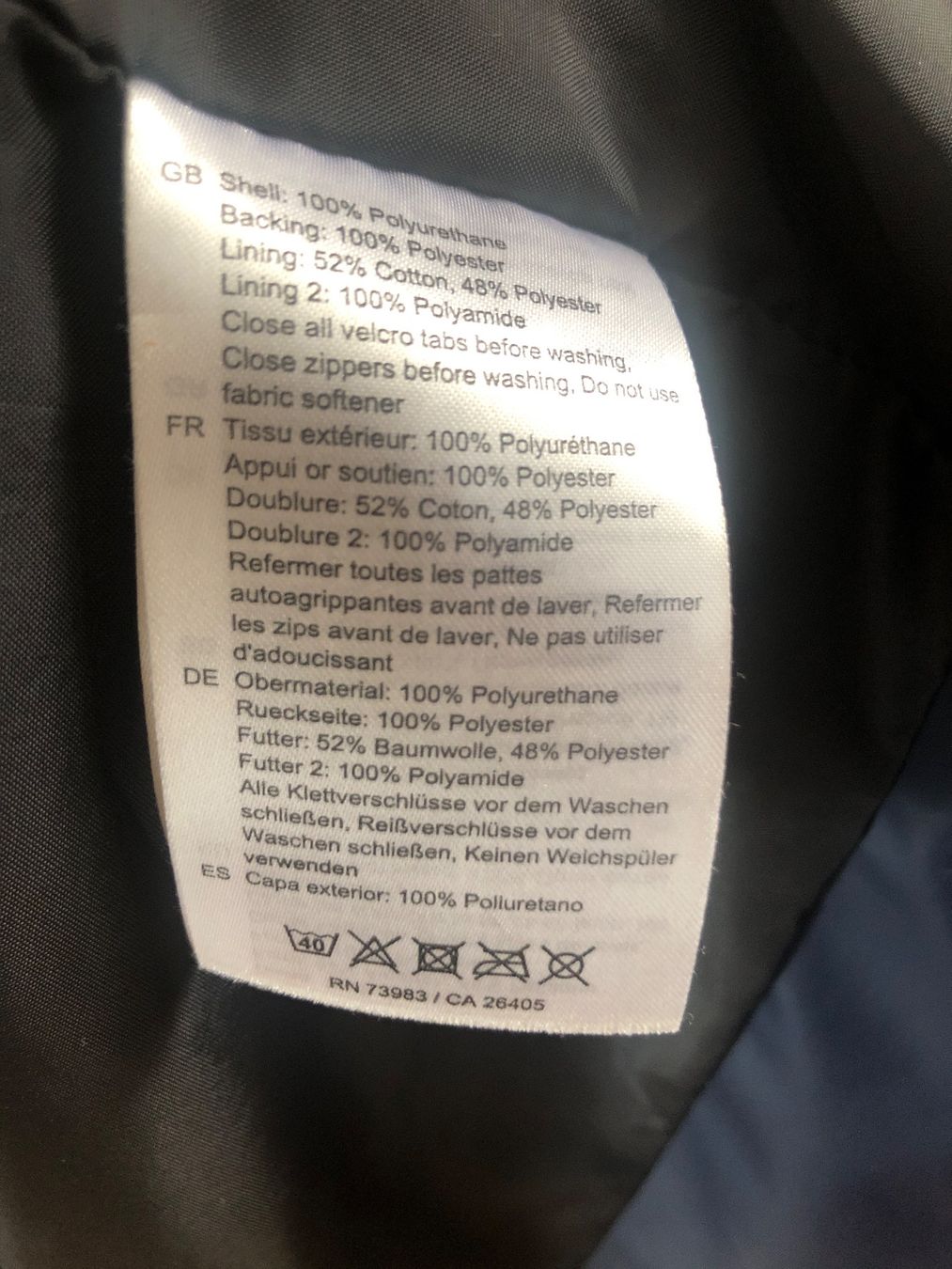 Helly Hansen Giacche & Cappotti: Regenjacke Helly Hansen Dunkelblau Groesse 176 – Usato da Olten venduto da eti_r289 4