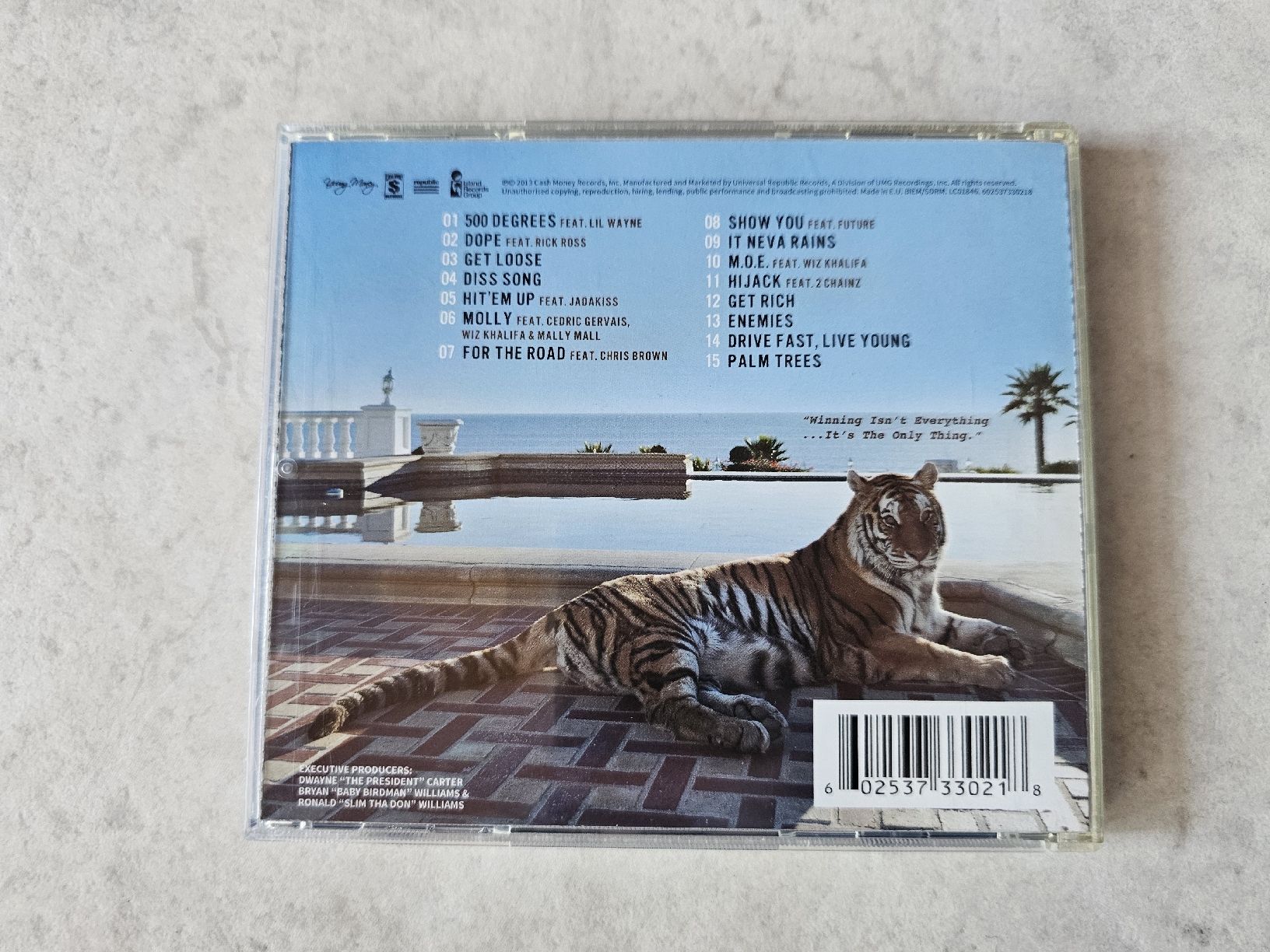 CD: TYGA  -  Hotel California  – Usato da Schneisingen venduto da backstore24 1