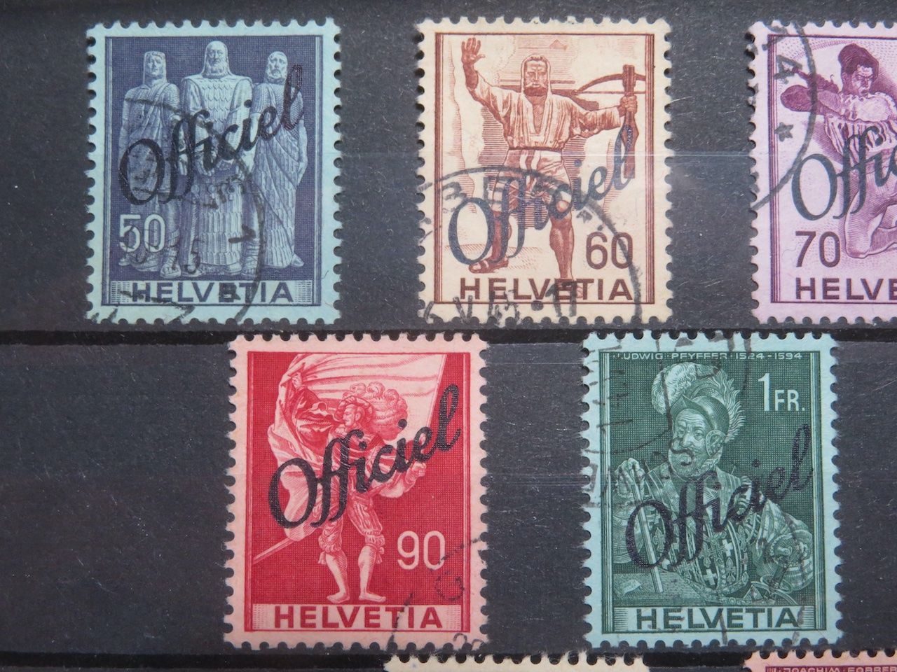Alle Briefmarken: Verwaltung 55-63 – Gebraucht aus Spreitenbach von heitersberg54 1