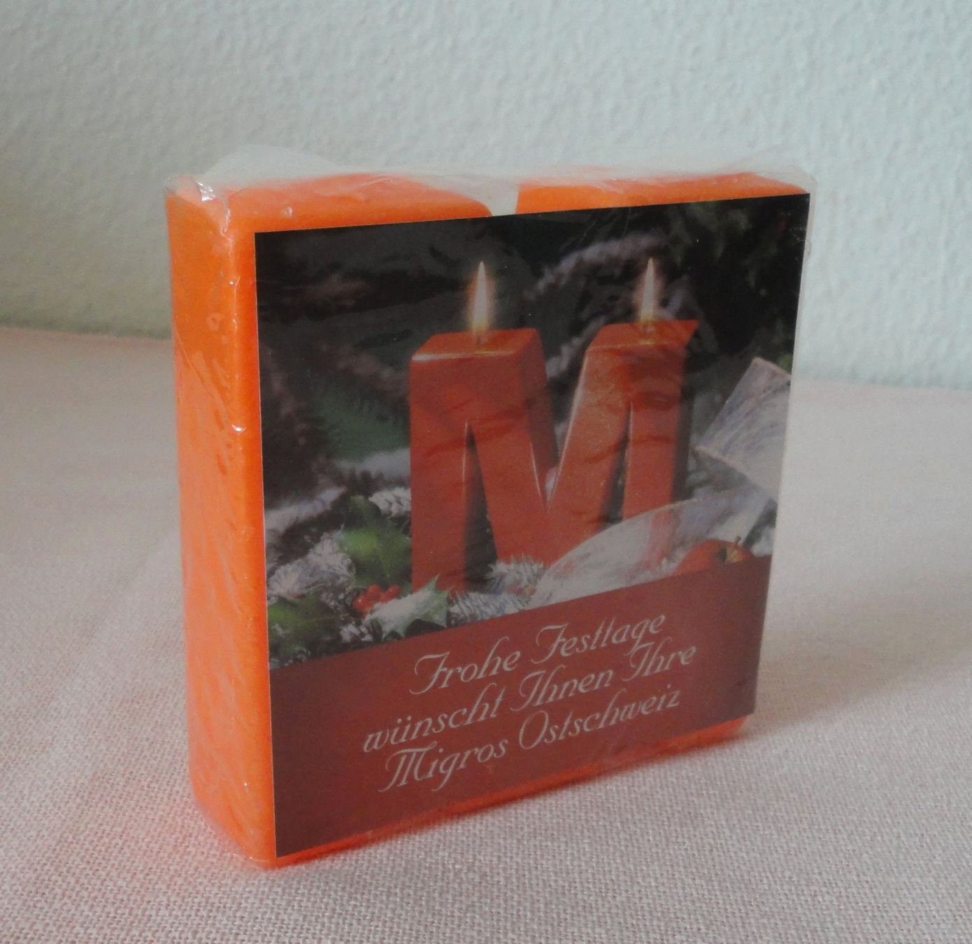 Candele: Migros Kerze Buchstabe M  Neu/originalverpackt – Nuovo e nell'imballaggio originale da zürich venduto da parts5060