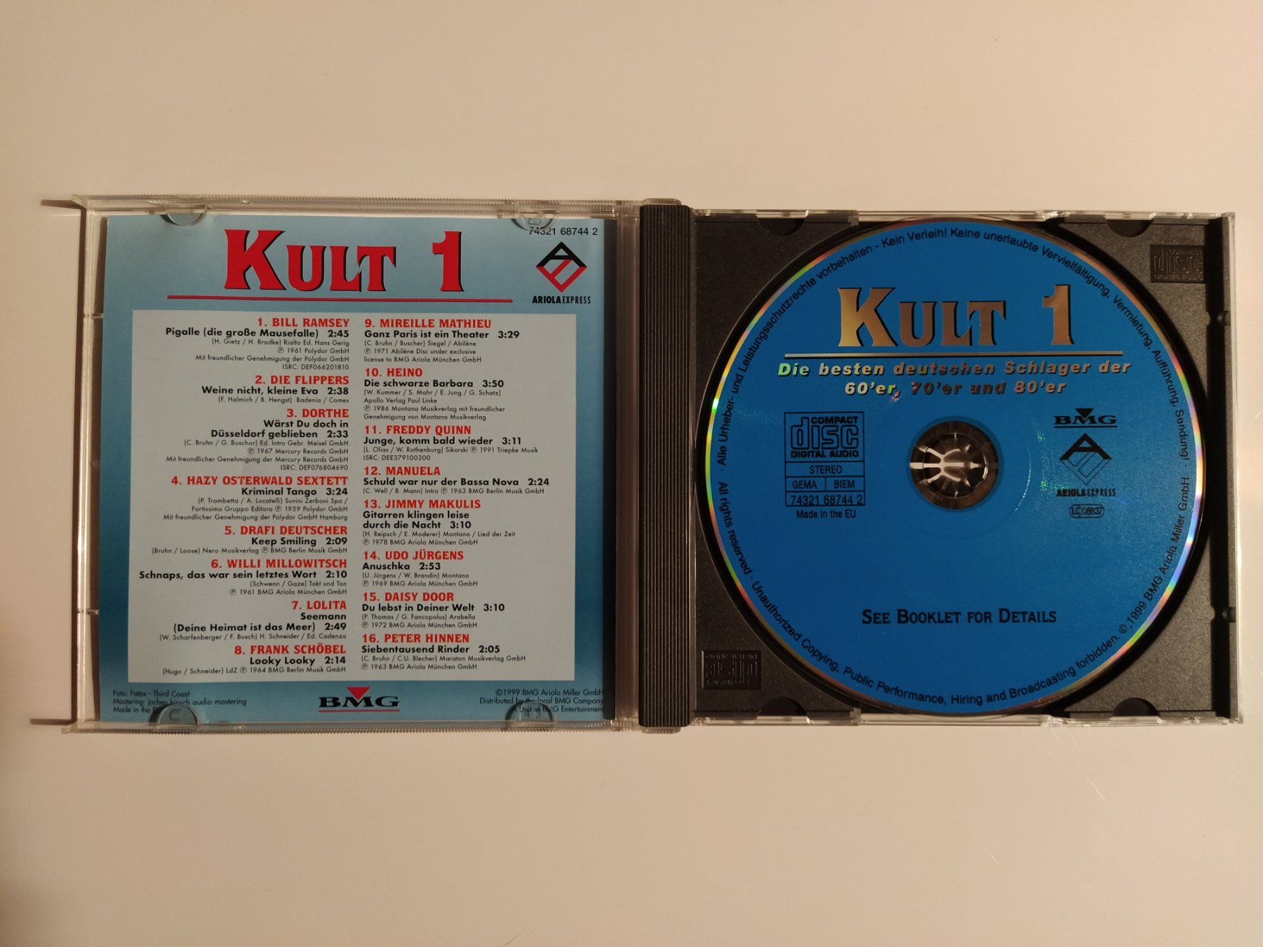 CD: Kult Schlager der 60er, 70er, 80er - CD Set – Usato da Männedorf venduto da Yoshi_87 2